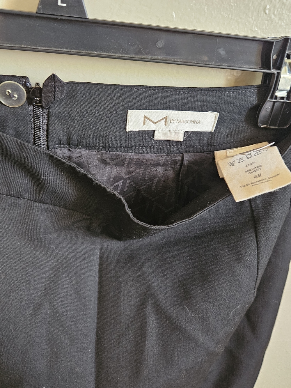 M by Madonna Black Pencil Skirt